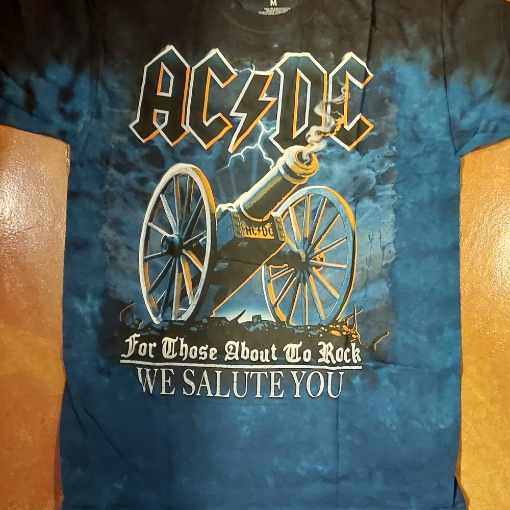 New AC/DC For those about to rock t shirt